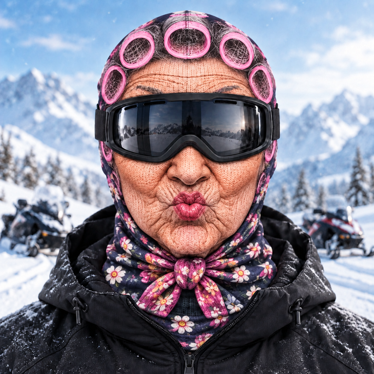 FrostFellas™ Funny Face Balaclava