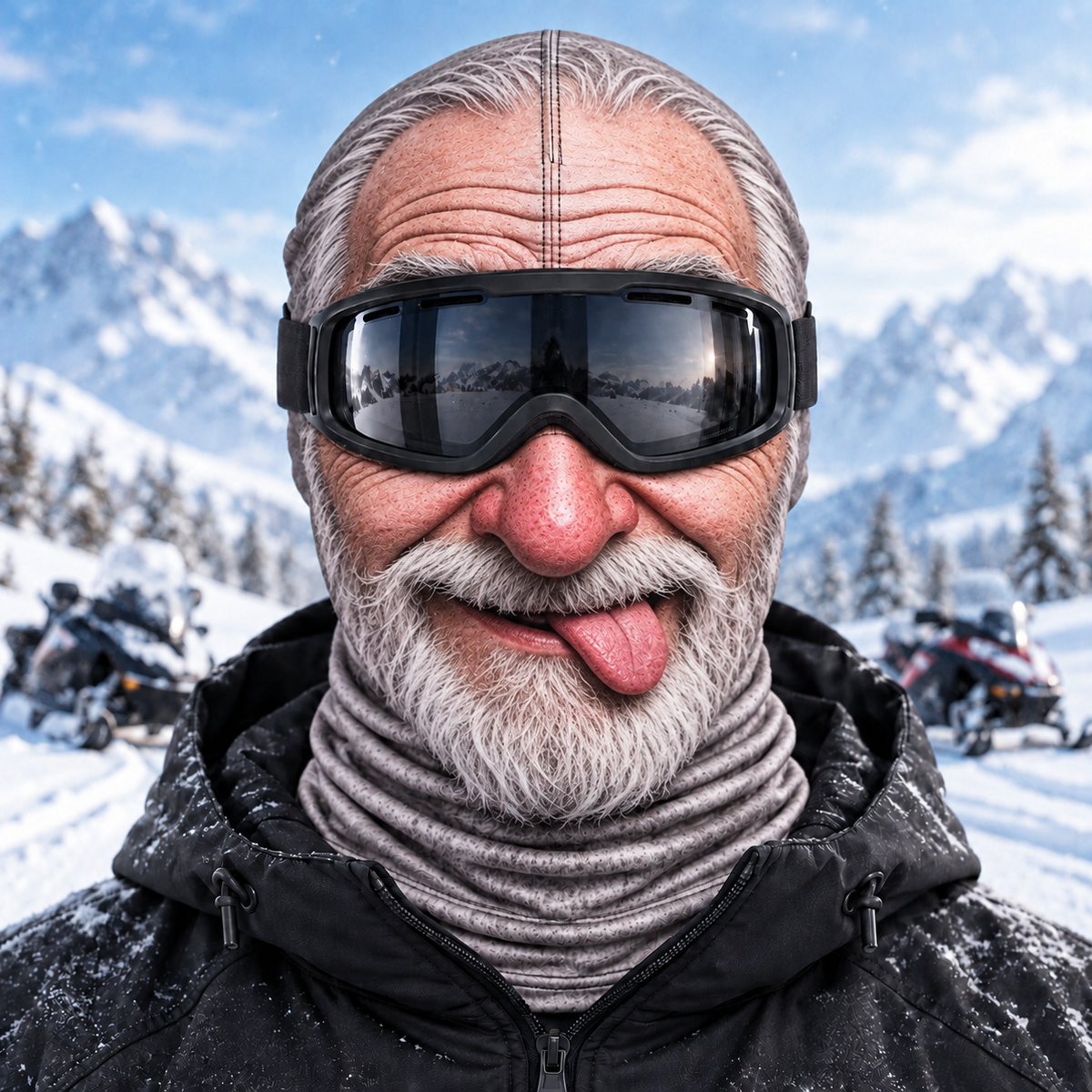 FrostFellas™ Funny Face Balaclava