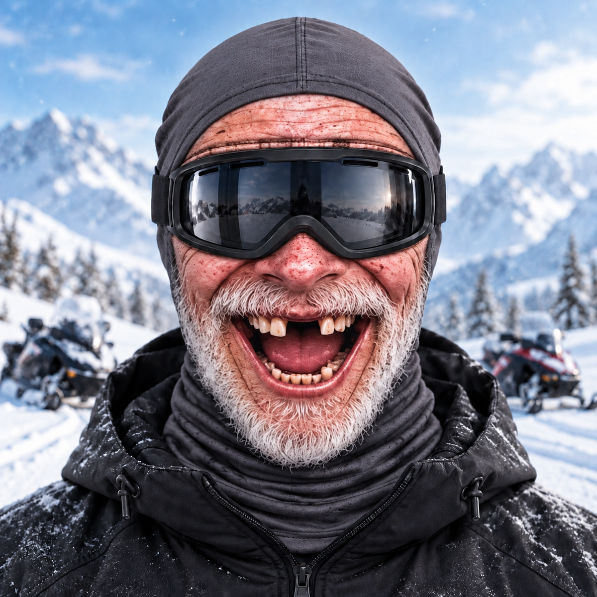 FrostFellas™ Funny Face Balaclava